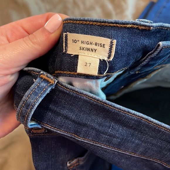 NWOT Madewell 10” High-Rise Skinny Jean Size 27 - Picture 5 of 5